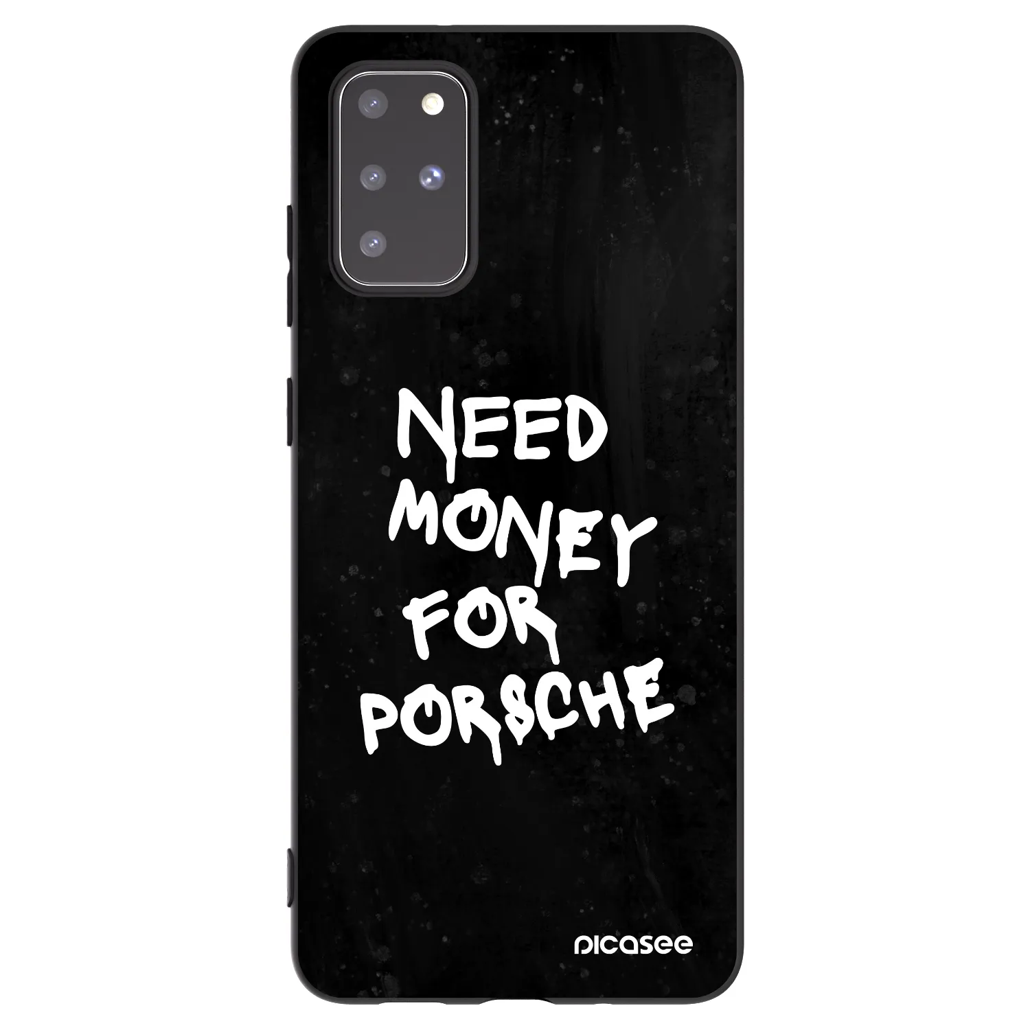 Picasee fekete szilikon tok az alábbi mobiltelefonokra Samsung Galaxy S20+ G985F - Black Dollar