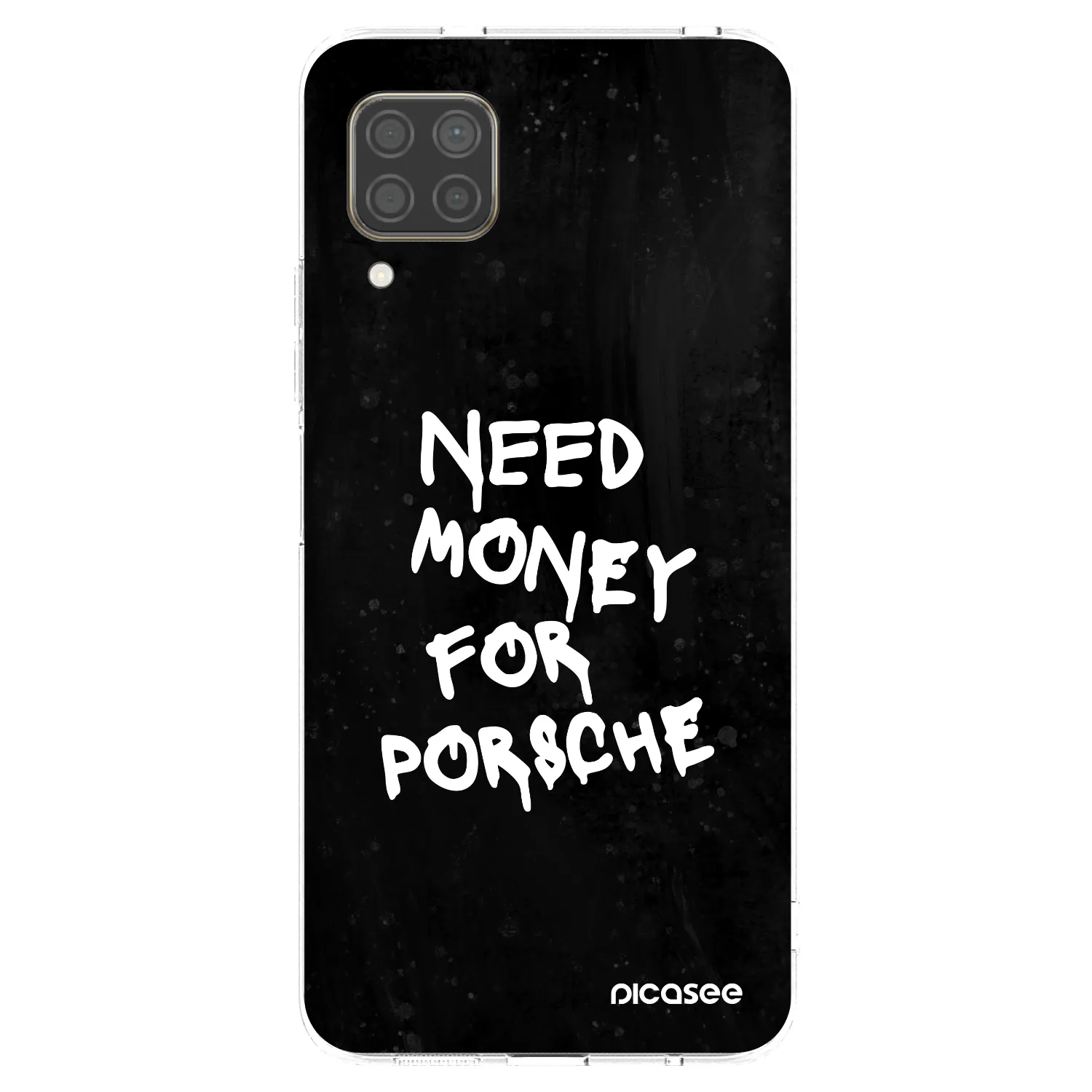 Picasee átlátszó szilikon tok az alábbi mobiltelefonokra Huawei P40 Lite - Black Dollar