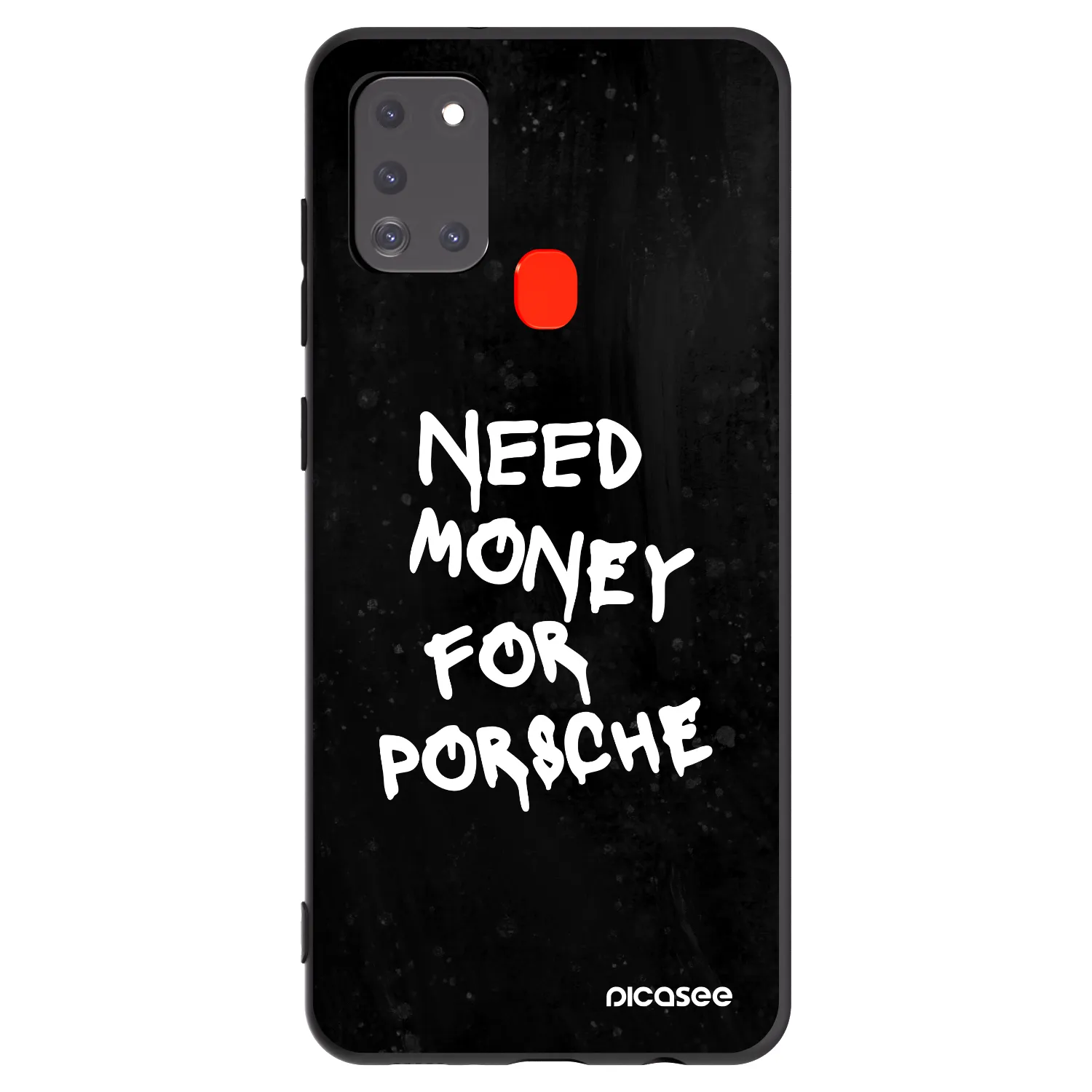 Picasee fekete szilikon tok az alábbi mobiltelefonokra Samsung Galaxy A21s - Black Dollar
