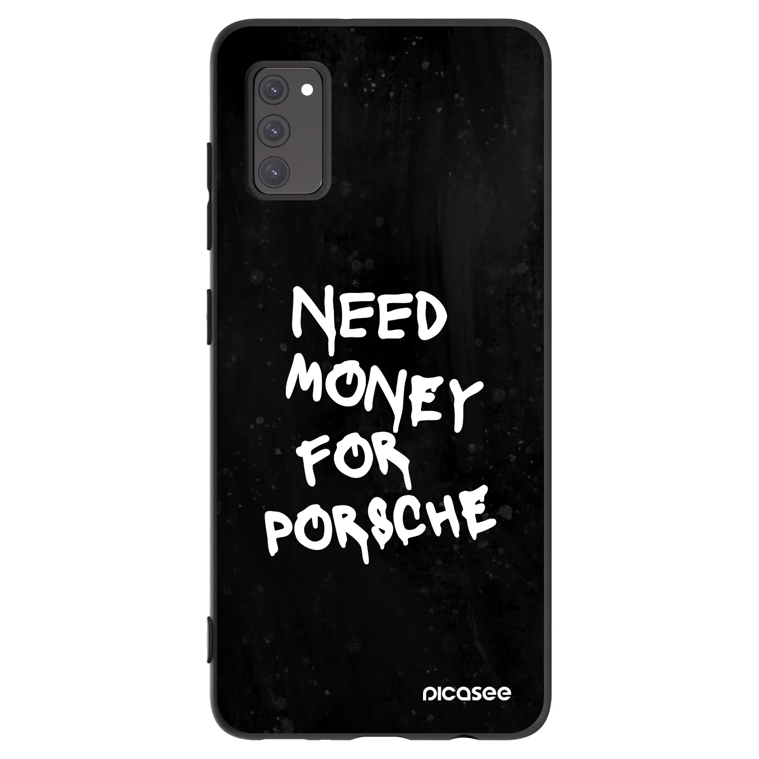 Picasee fekete szilikon tok az alábbi mobiltelefonokra Samsung Galaxy A41 A415F - Black Dollar