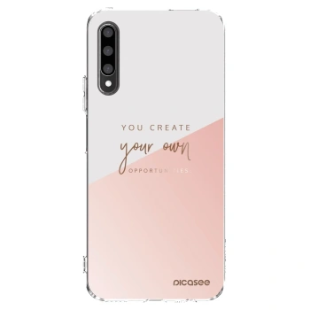 Picasee átlátszó szilikon tok az alábbi mobiltelefonokra Honor 9X Pro - You create your own opportunities