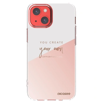Picasee átlátszó szilikon tok az alábbi mobiltelefonokra Apple iPhone 13 mini - You create your own opportunities
