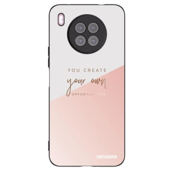 Picasee fekete szilikon tok az alábbi mobiltelefonokra Huawei Nova 8i - You create your own opportunities