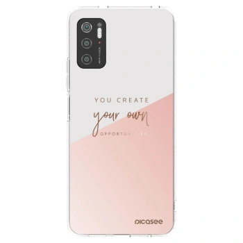 Picasee átlátszó szilikon tok az alábbi mobiltelefonokra Xiaomi Poco M3 Pro 5G - You create your own opportunities