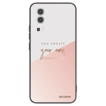 Picasee fekete szilikon tok az alábbi mobiltelefonokra Vivo Y72 5G - You create your own opportunities