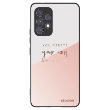 Picasee fekete szilikon tok az alábbi mobiltelefonokra Samsung Galaxy A53 5G A536 - You create your own opportunities