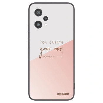 Picasee fekete szilikon tok az alábbi mobiltelefonokra Realme 9 Pro 5G - You create your own opportunities