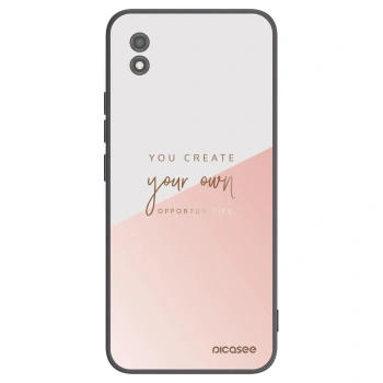 Picasee fekete szilikon tok az alábbi mobiltelefonokra Realme C11 (2021) - You create your own opportunities