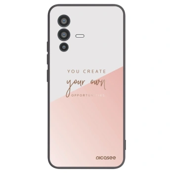 Picasee fekete szilikon tok az alábbi mobiltelefonokra Vivo V23 5G - You create your own opportunities