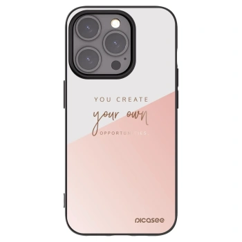 Picasee fekete szilikon tok az alábbi mobiltelefonokra Apple iPhone 15 Pro - You create your own opportunities