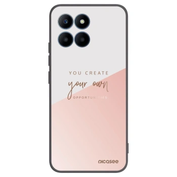 Picasee fekete szilikon tok az alábbi mobiltelefonokra Honor 70 Lite - You create your own opportunities