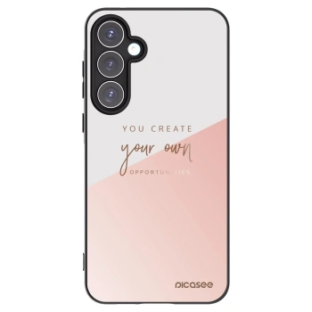 Picasee fekete szilikon tok az alábbi mobiltelefonokra Samsung Galaxy A55 5G A556B - You create your own opportunities