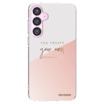 Picasee átlátszó szilikon tok az alábbi mobiltelefonokra Samsung Galaxy A55 5G A556B - You create your own opportunities