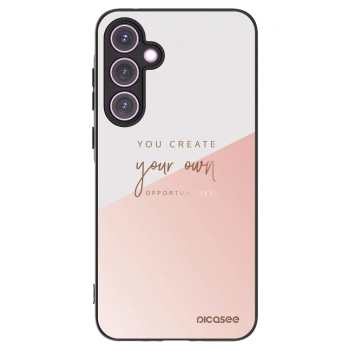 Picasee fekete szilikon tok az alábbi mobiltelefonokra Samsung Galaxy A35 5G A356B - You create your own opportunities