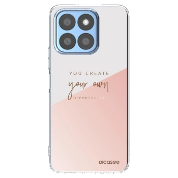 Picasee átlátszó szilikon tok az alábbi mobiltelefonokra Honor X8b - You create your own opportunities