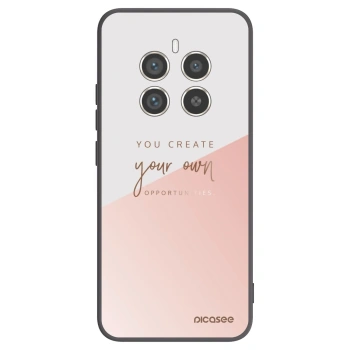 Picasee fekete szilikon tok az alábbi mobiltelefonokra Realme 12 Pro 5G - You create your own opportunities