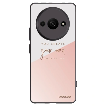 Picasee fekete szilikon tok az alábbi mobiltelefonokra Xiaomi Redmi A3 - You create your own opportunities