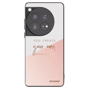 Picasee fekete szilikon tok az alábbi mobiltelefonokra OnePlus 12 5G - You create your own opportunities