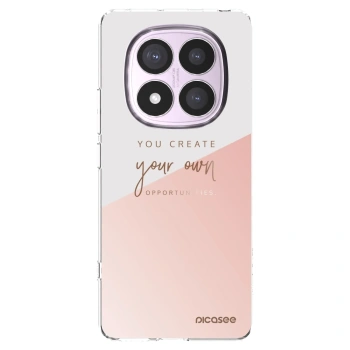 Picasee átlátszó szilikon tok az alábbi mobiltelefonokra Xiaomi Redmi Note 14 Pro 5G - You create your own opportunities