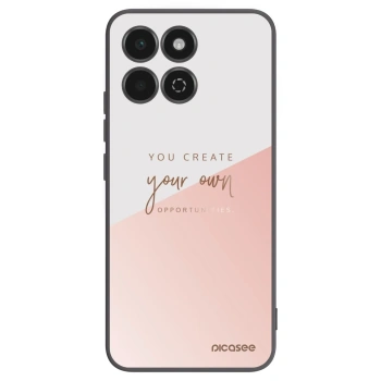 Picasee fekete szilikon tok az alábbi mobiltelefonokra Honor 200 Smart 5G - You create your own opportunities