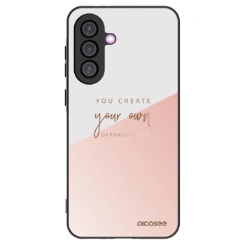 Picasee fekete szilikon tok az alábbi mobiltelefonokra Samsung Galaxy A36 5G - You create your own opportunities
