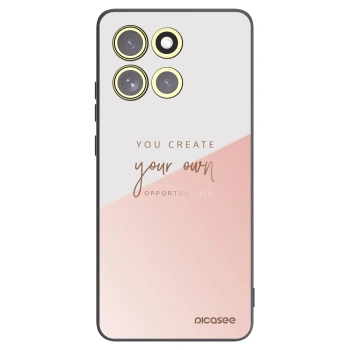 Picasee fekete szilikon tok az alábbi mobiltelefonokra Motorola Moto G86 5G - You create your own opportunities