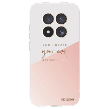 Picasee átlátszó szilikon tok az alábbi mobiltelefonokra Xiaomi Redmi Note 15 Pro 4G - You create your own opportunities