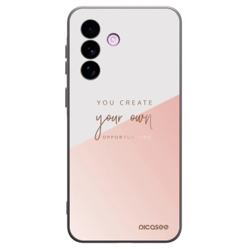 Picasee fekete szilikon tok az alábbi mobiltelefonokra Samsung Galaxy A57 5G - You create your own opportunities