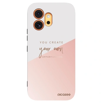 Picasee fekete szilikon tok az alábbi mobiltelefonokra Honor 600 - You create your own opportunities