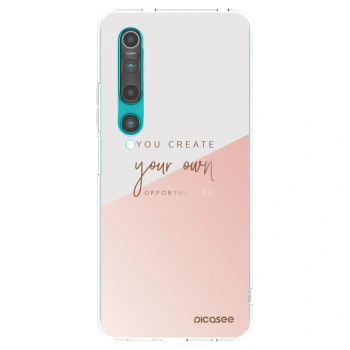 Picasee átlátszó szilikon tok az alábbi mobiltelefonokra Xiaomi Mi 10 - You create your own opportunities
