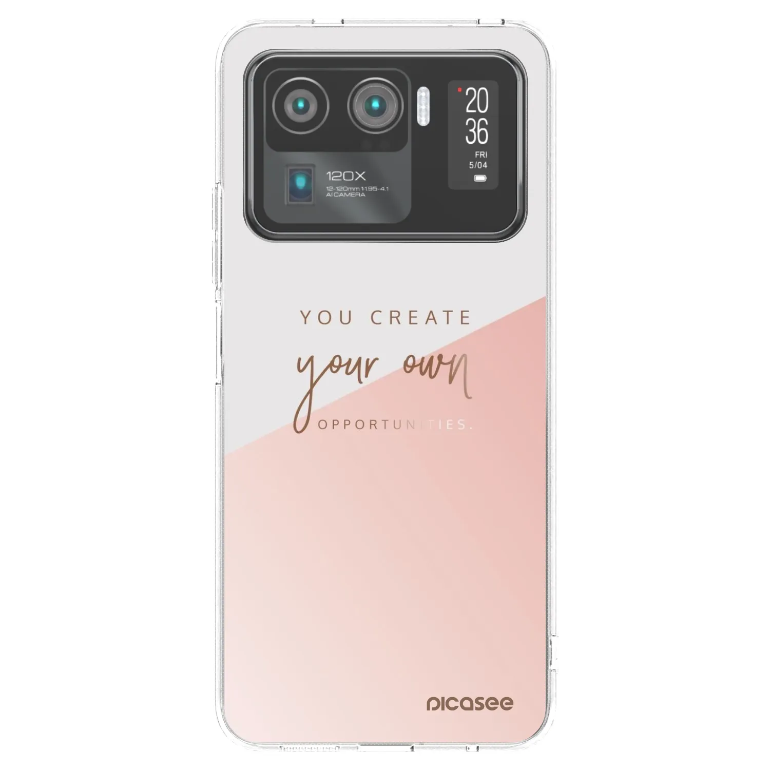 Picasee átlátszó szilikon tok az alábbi mobiltelefonokra Xiaomi Mi 11 Ultra - You create your own opportunities