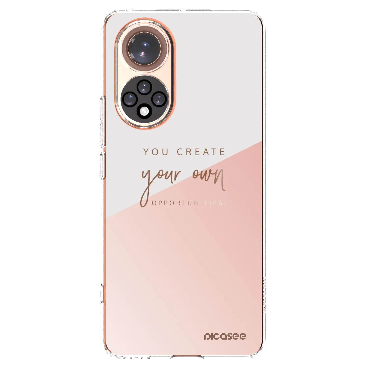 Picasee átlátszó szilikon tok az alábbi mobiltelefonokra Huawei Nova 9 - You create your own opportunities