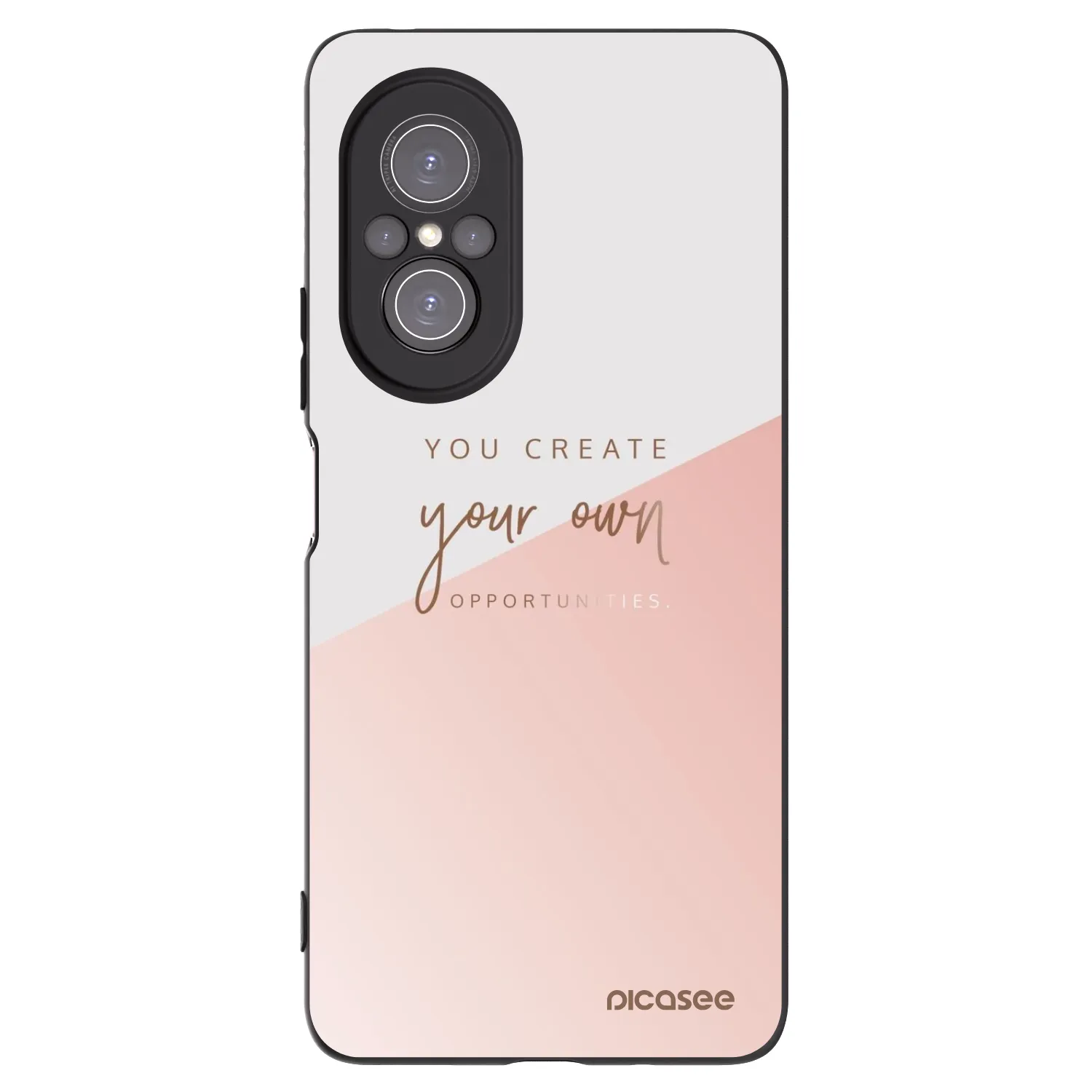 Picasee fekete szilikon tok az alábbi mobiltelefonokra Huawei Nova 9 SE - You create your own opportunities