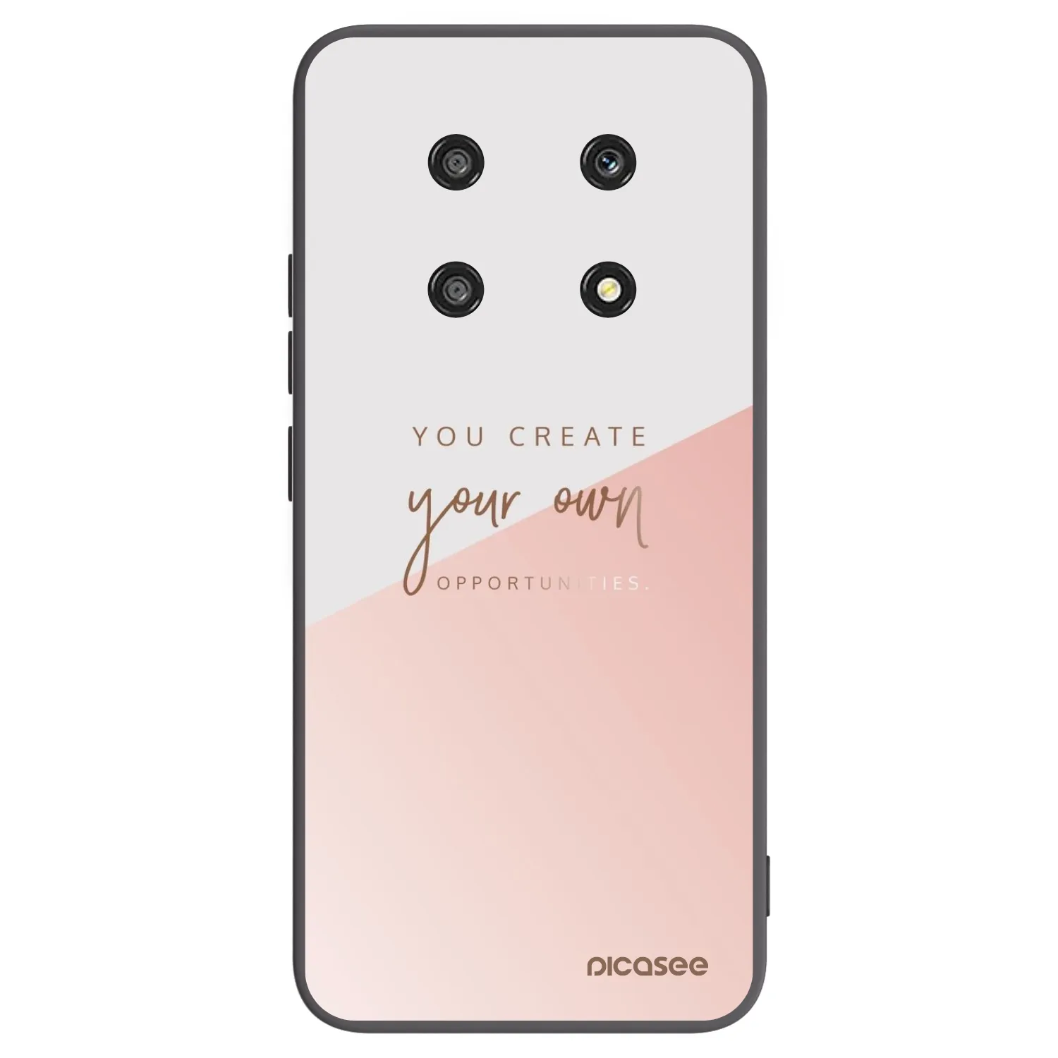 Picasee fekete szilikon tok az alábbi mobiltelefonokra Honor Magic4 Lite 5G - You create your own opportunities