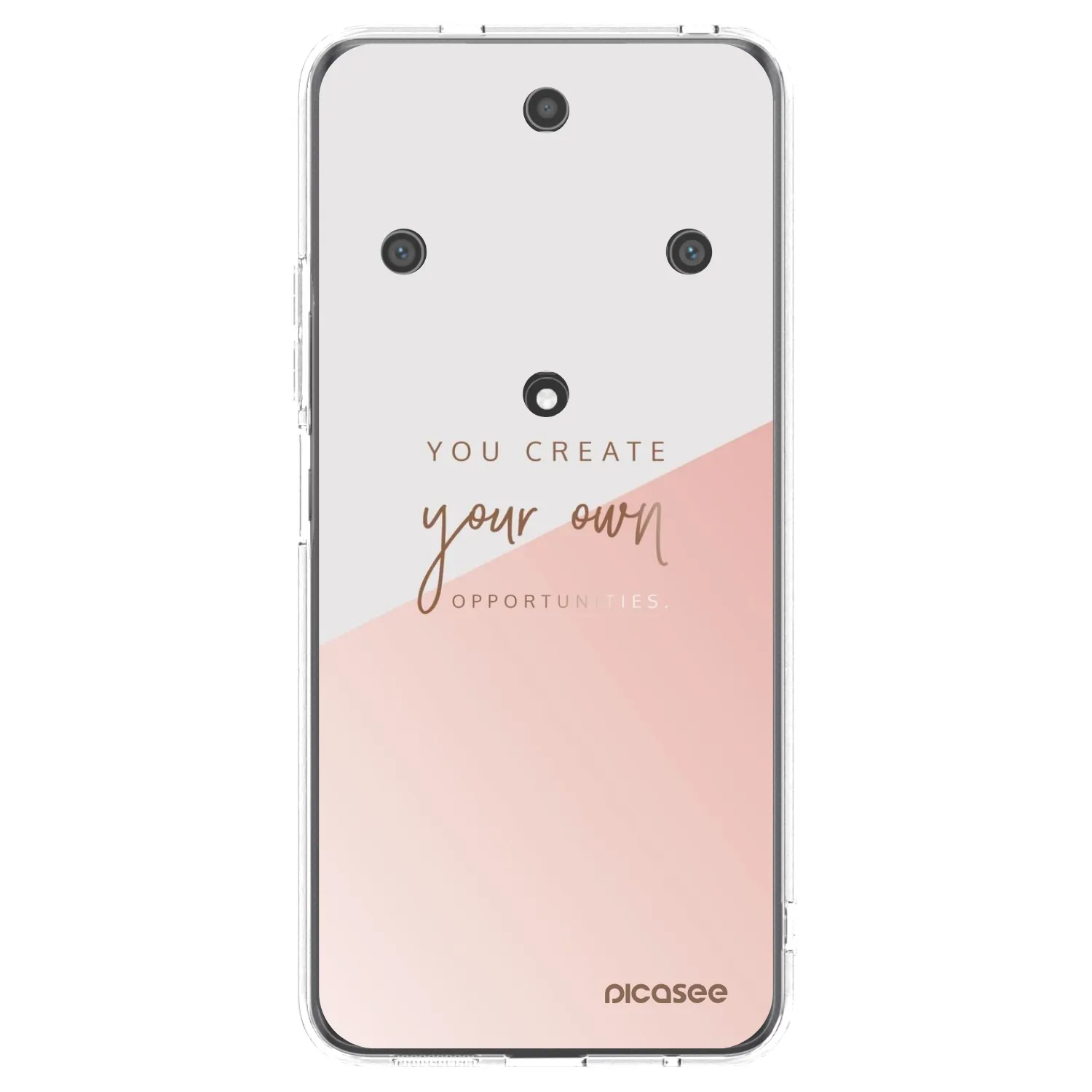 Picasee átlátszó szilikon tok az alábbi mobiltelefonokra Honor Magic5 Lite 5G - You create your own opportunities