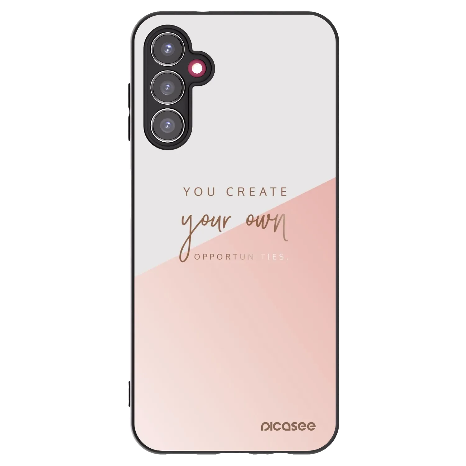 Picasee fekete szilikon tok az alábbi mobiltelefonokra Samsung Galaxy A14 4G A145R - You create your own opportunities