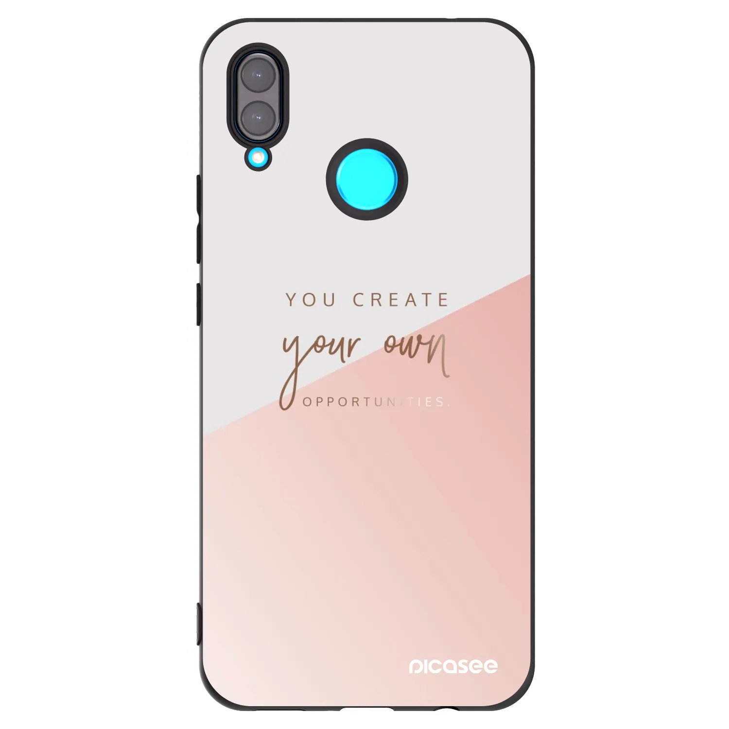 Picasee fekete szilikon tok az alábbi mobiltelefonokra Huawei Nova 3i - You create your own opportunities