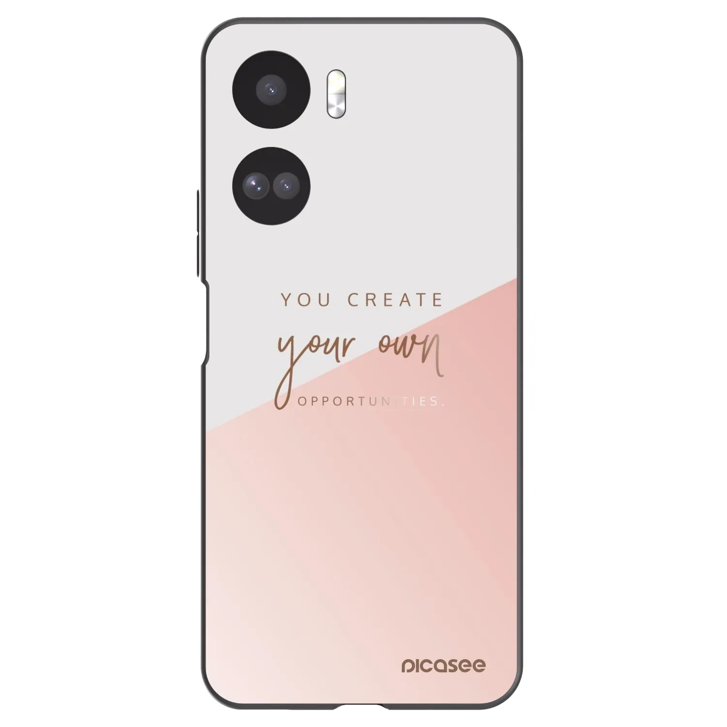 Picasee fekete szilikon tok az alábbi mobiltelefonokra Honor 90 Lite 5G - You create your own opportunities