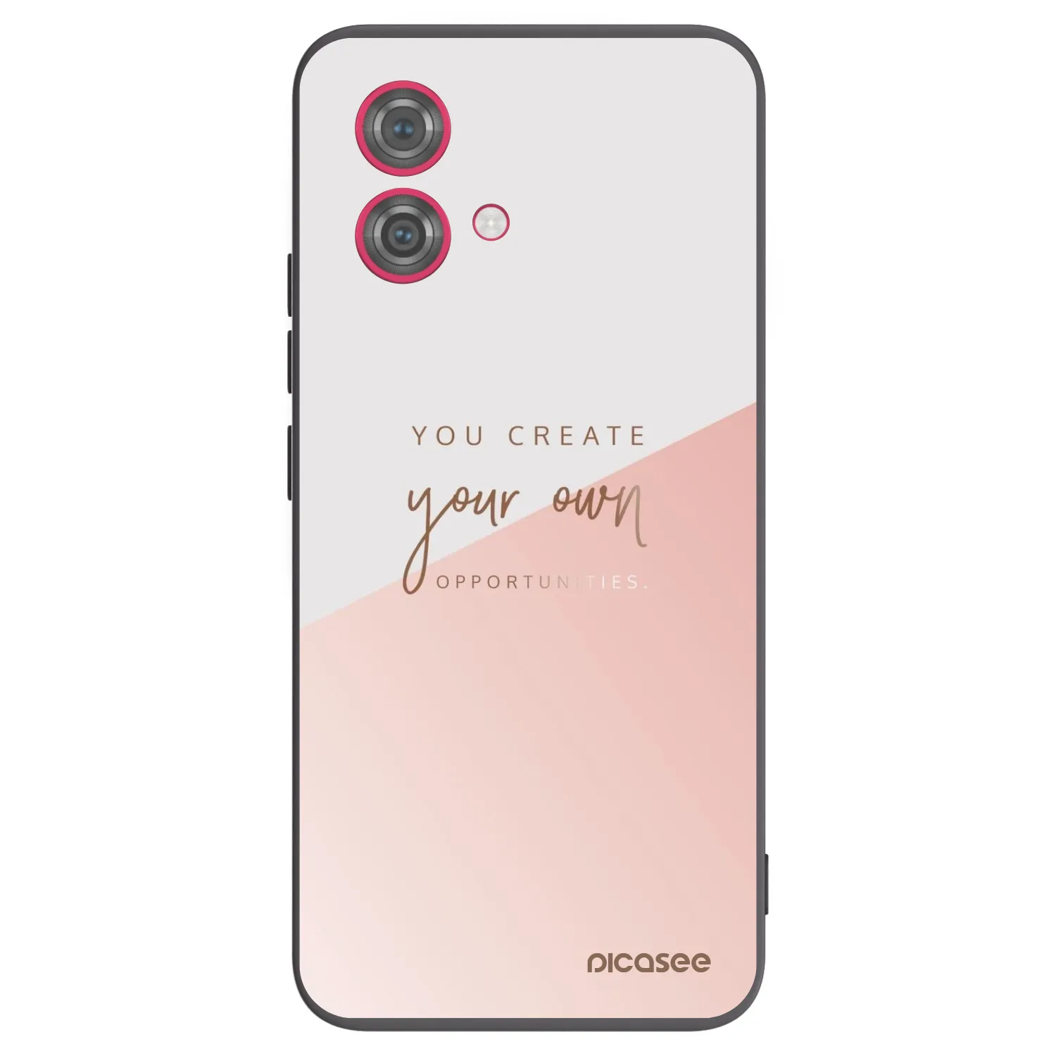 Picasee fekete szilikon tok az alábbi mobiltelefonokra Motorola Moto G84 5G - You create your own opportunities
