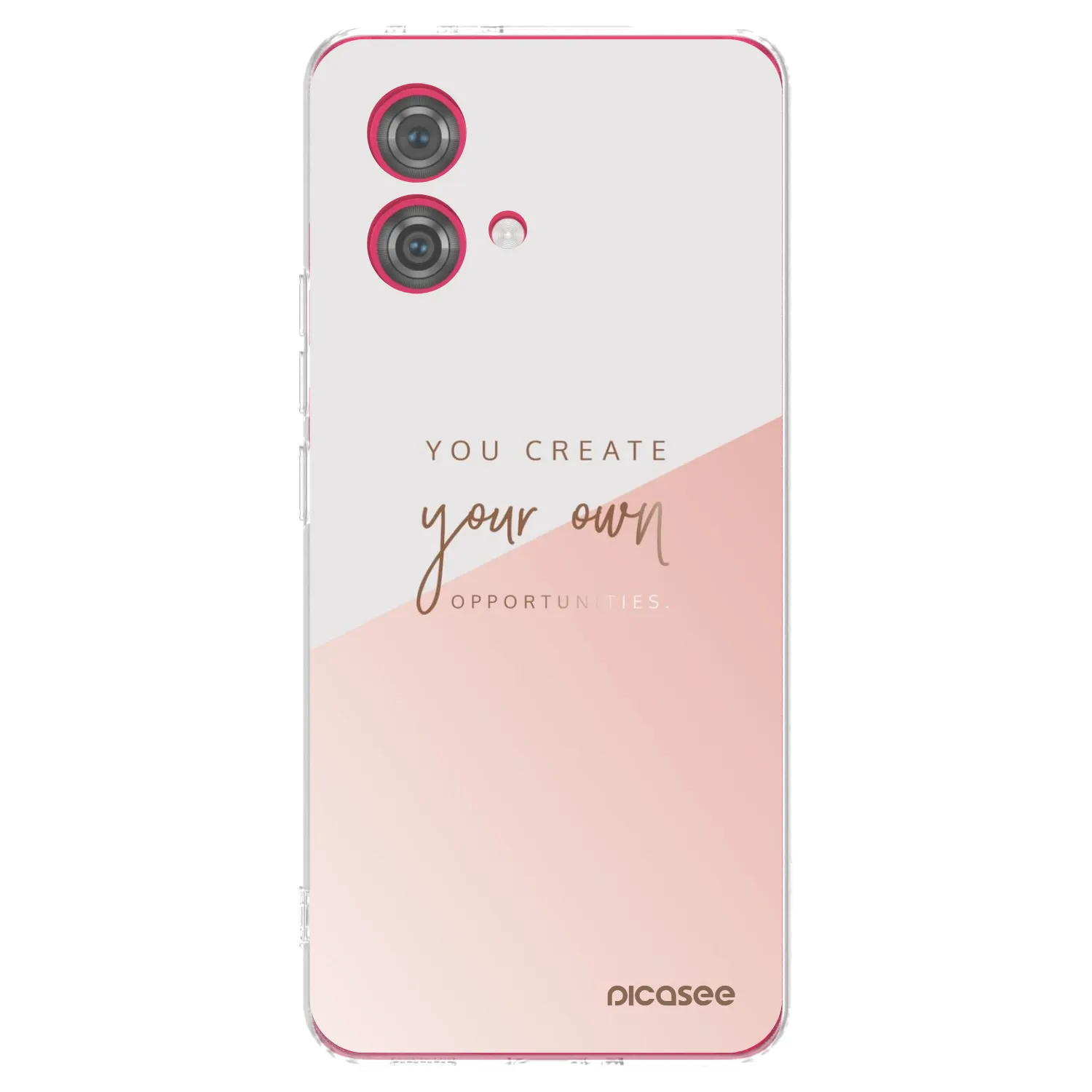 Picasee átlátszó szilikon tok az alábbi mobiltelefonokra Motorola Moto G84 5G - You create your own opportunities