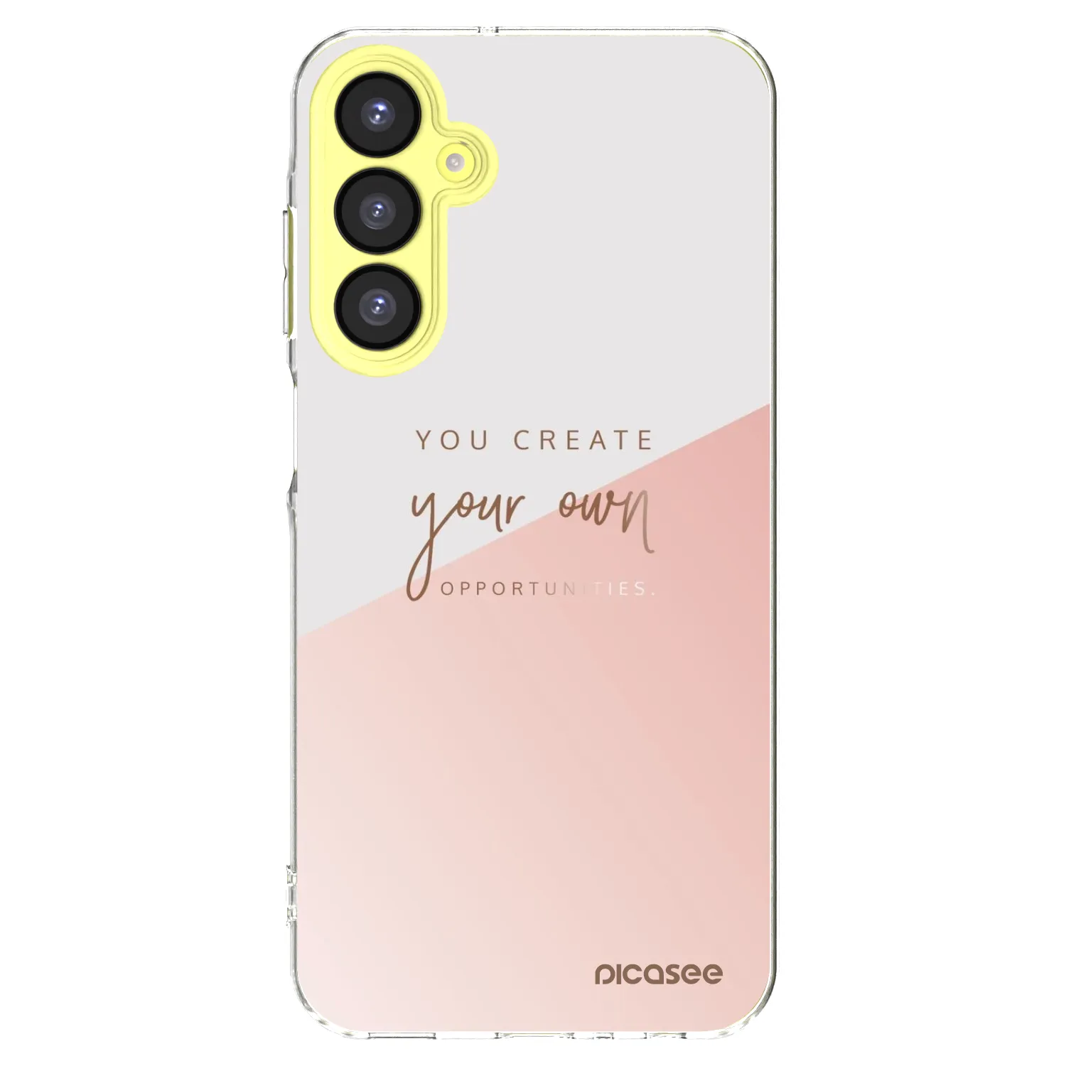 Picasee átlátszó szilikon tok az alábbi mobiltelefonokra Samsung Galaxy A25 A256B 5G - You create your own opportunities