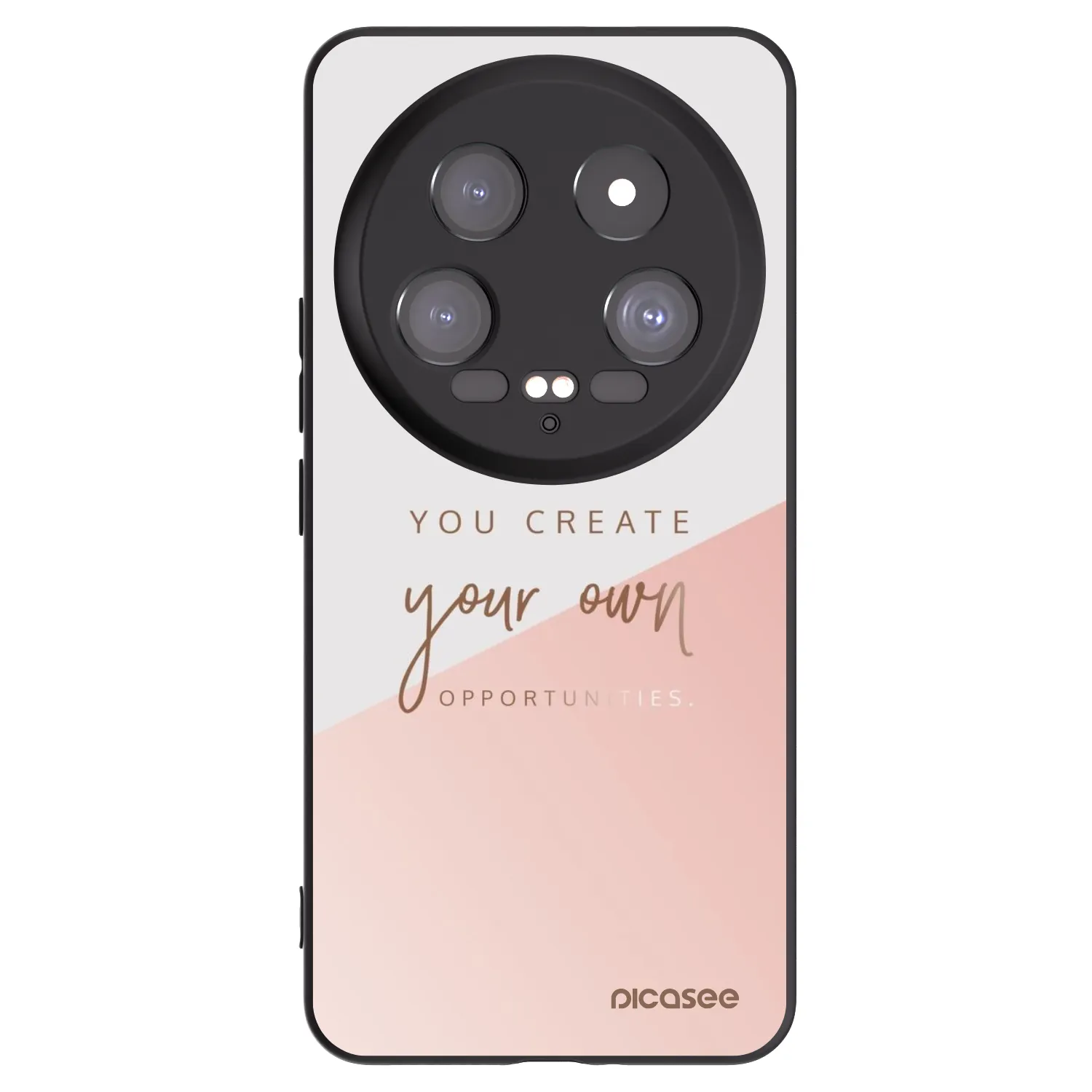 Picasee fekete szilikon tok az alábbi mobiltelefonokra Xiaomi 14 Ultra - You create your own opportunities