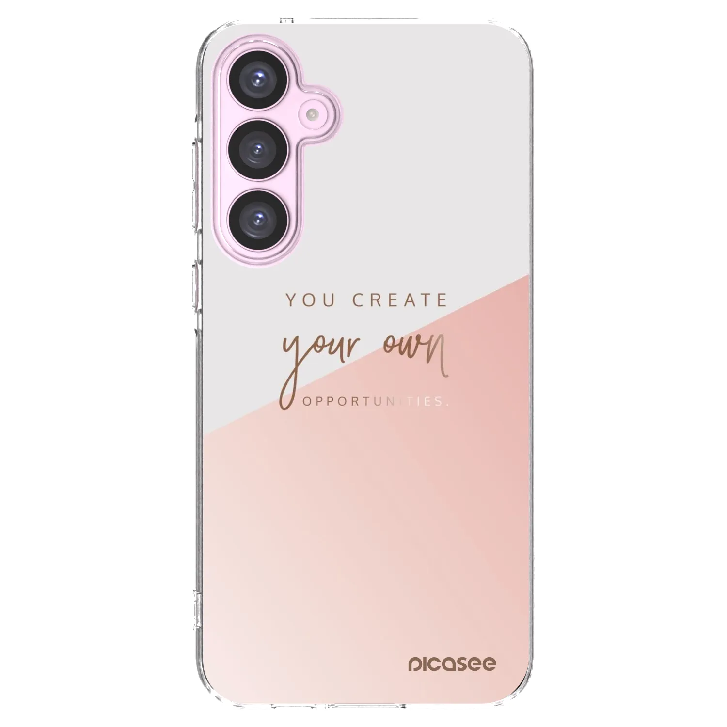 Picasee átlátszó szilikon tok az alábbi mobiltelefonokra Samsung Galaxy A55 5G A556B - You create your own opportunities