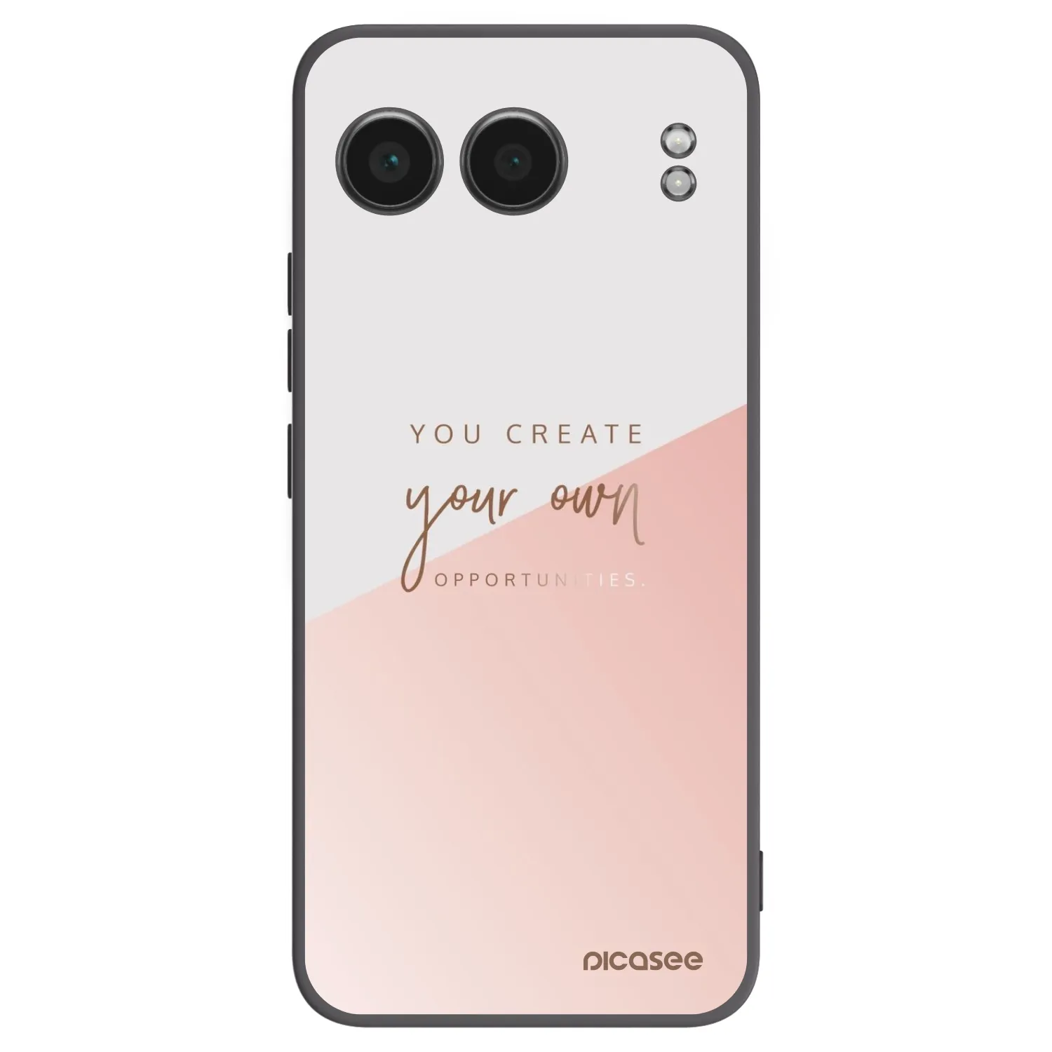 Picasee fekete szilikon tok az alábbi mobiltelefonokra OnePlus Nord 4 - You create your own opportunities