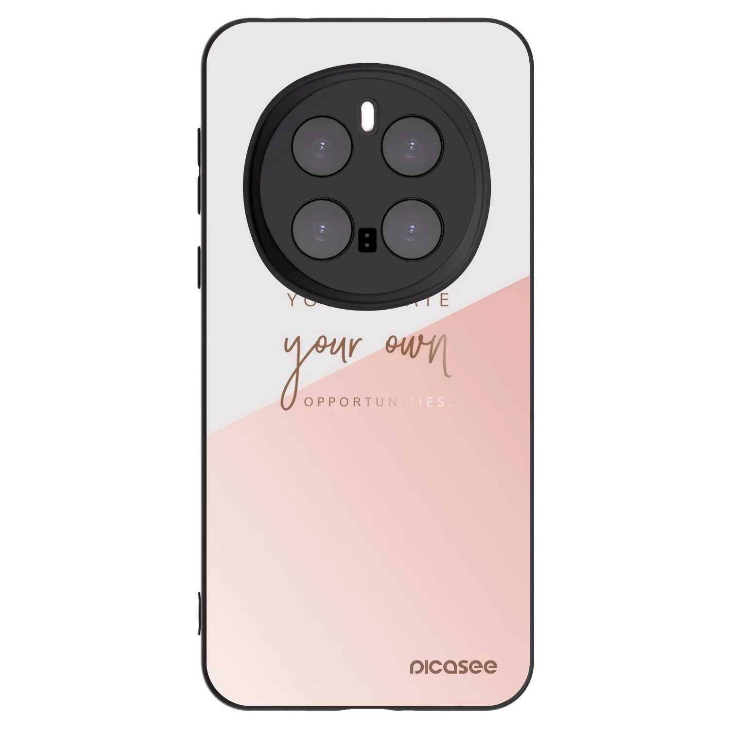 Picasee fekete szilikon tok az alábbi mobiltelefonokra Honor Magic7 Pro 5G - You create your own opportunities