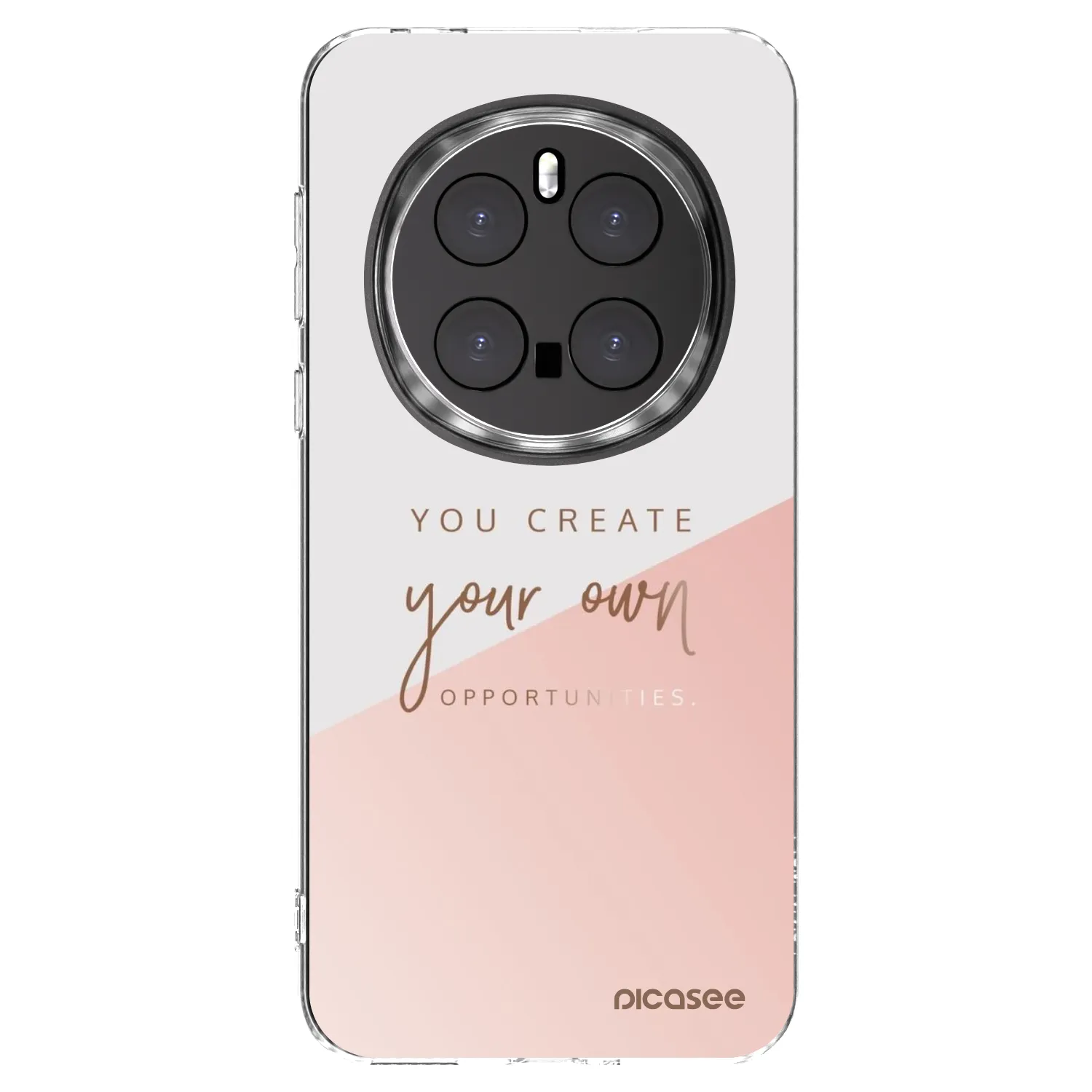 Picasee átlátszó szilikon tok az alábbi mobiltelefonokra Honor Magic7 Pro 5G - You create your own opportunities