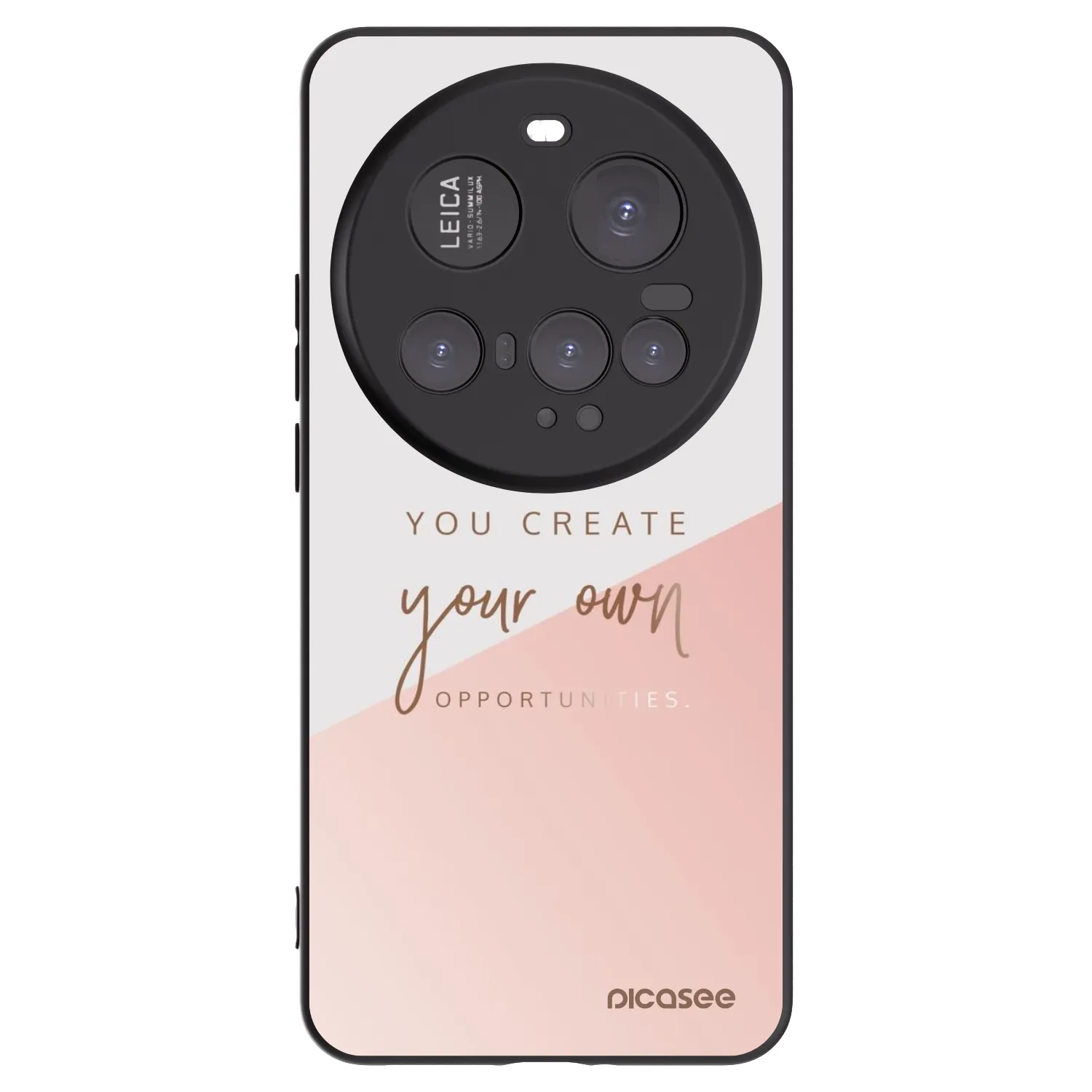 Picasee fekete szilikon tok az alábbi mobiltelefonokra Xiaomi 15 Ultra - You create your own opportunities