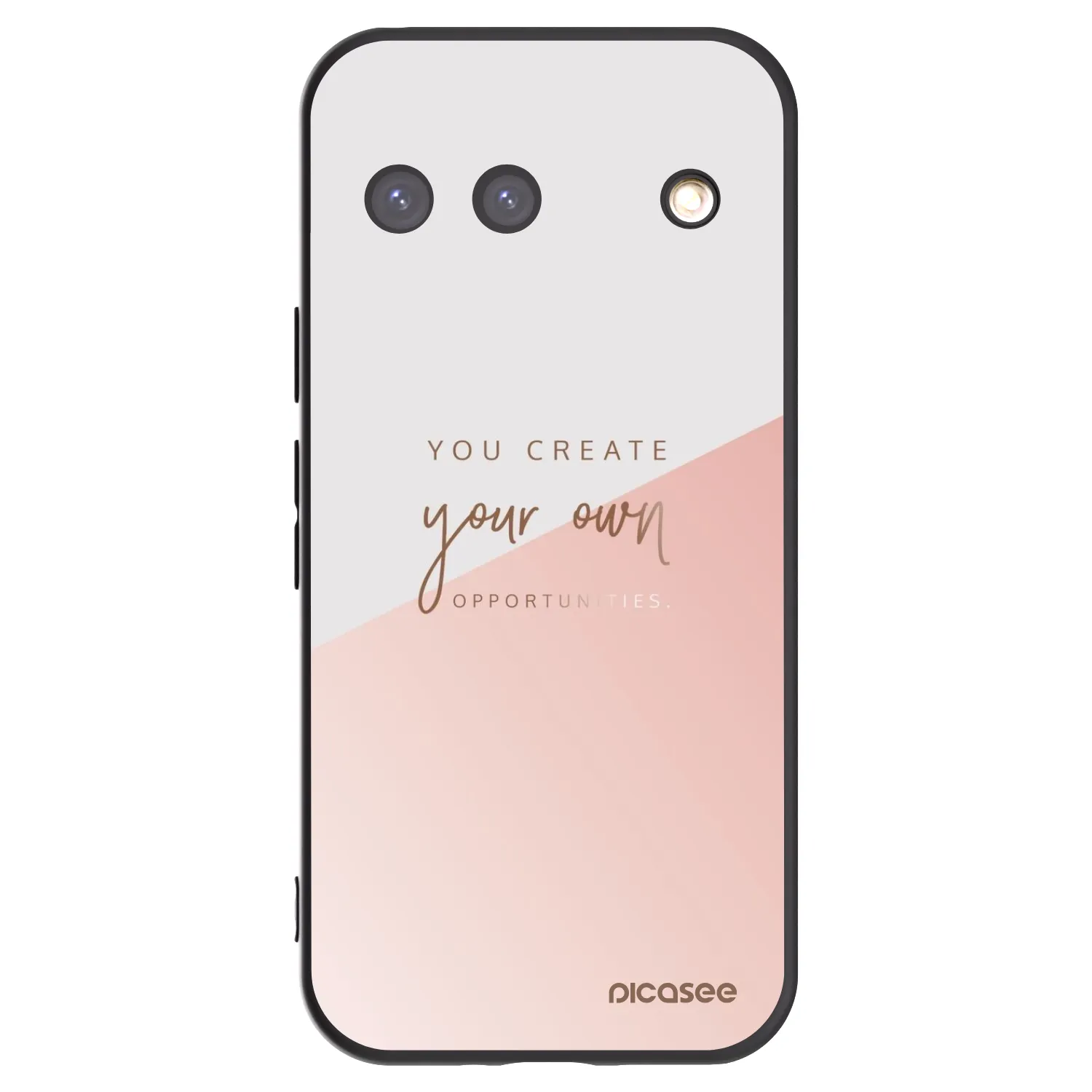 Picasee fekete szilikon tok az alábbi mobiltelefonokra Google Pixel 9 - You create your own opportunities