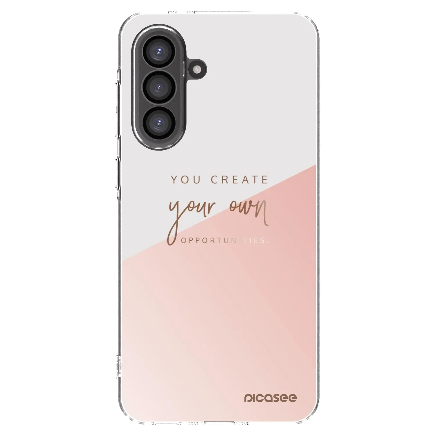 Picasee átlátszó szilikon tok az alábbi mobiltelefonokra Samsung Galaxy A36 5G - You create your own opportunities