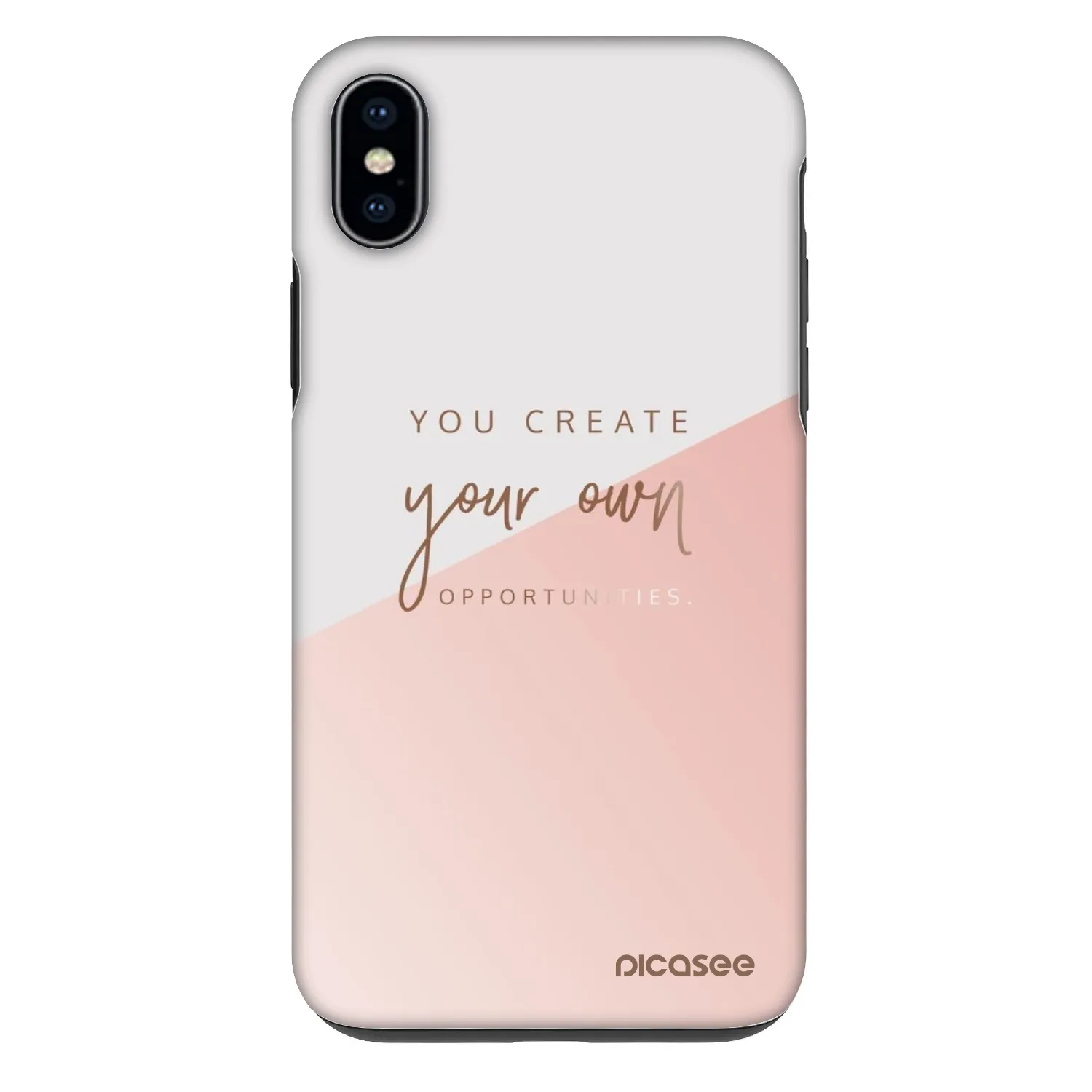 Picasee Fashion Case Apple iPhone XS Max - You create your own opportunities